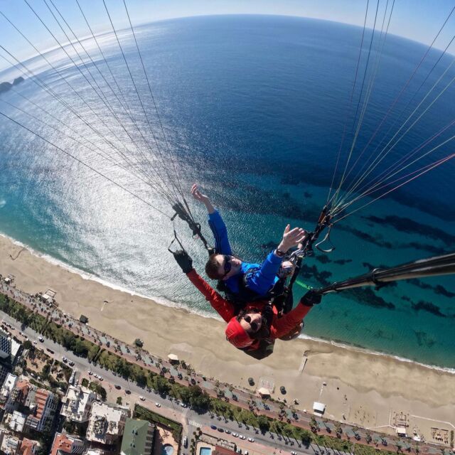 Today was a pretty fine day 😎. Thank you @pirateparagliding for being next-level awesome (and for making us regret every life choice that did not lead us to become professional paraglide pilots🤦‍♀️. We got dibs on that gig in our next lives.)
*
*
*
*
*
*
*
*
*
*
*
#turkey #antalya #antalyaturkey #paraglider #paragliding #highflyer #fly #soar #cooljob #mediterranean #familytravel #adventure #gobigorgohome #bigday #goodtimes #goodlife #yesplease #moreofthis #gooutside #traveltheworld #instatravel #instacool